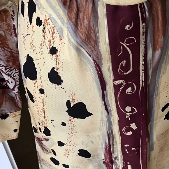 Louis Feraud “Work of Art” Dress Couture 1980’s Vintage by French Designer - Picture 11 of 16